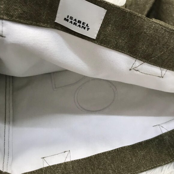 NEW   Isabel Marant Yenky Logo Tote Bag - Picture 5 of 6